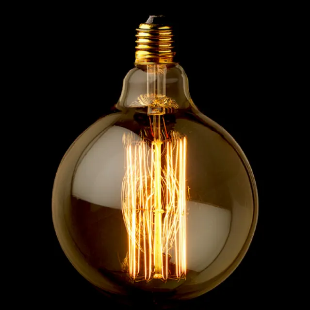 EDISON-BULB-40W large bulb variant (لامپ ادیسون 40 وات حباب بزرگ)