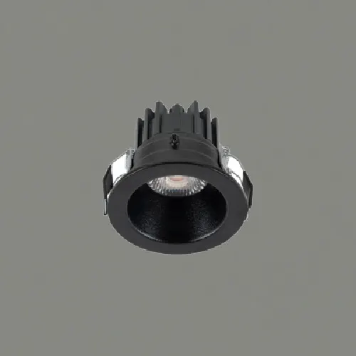 N1025 — چراغ سقفی توکار (recessed ceiling downlight, 12W, 8cm cut-out)