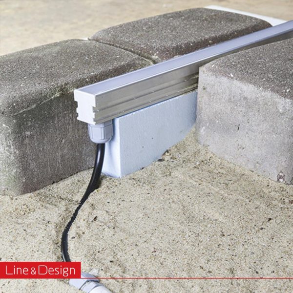 چراغ خطی دفنی SPL-LINE LIGHT-Ground632